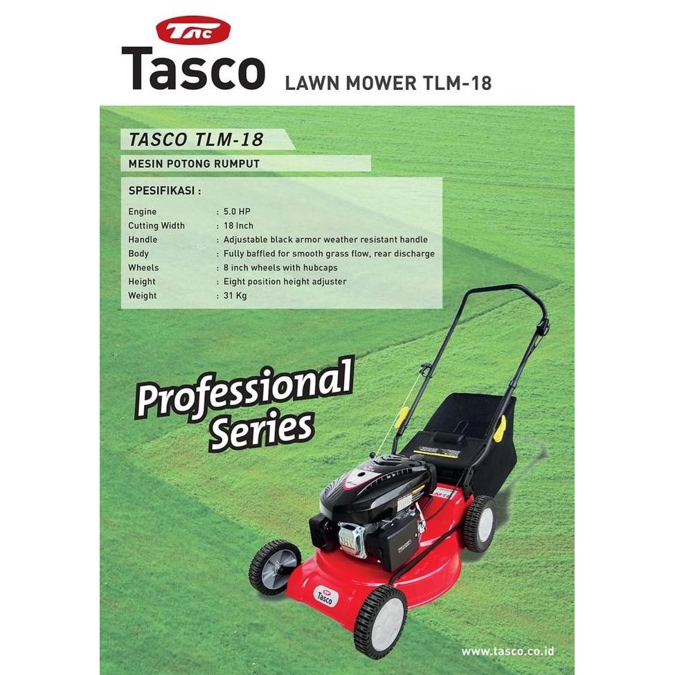Mesin Potong Rumput Tasco Tlm 18 Lawn Mower Tasco Tlm18