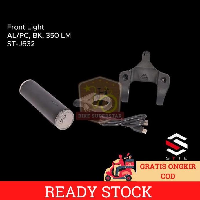 Lampu Depan Sepeda Syte ST-632 350 Lumen murah