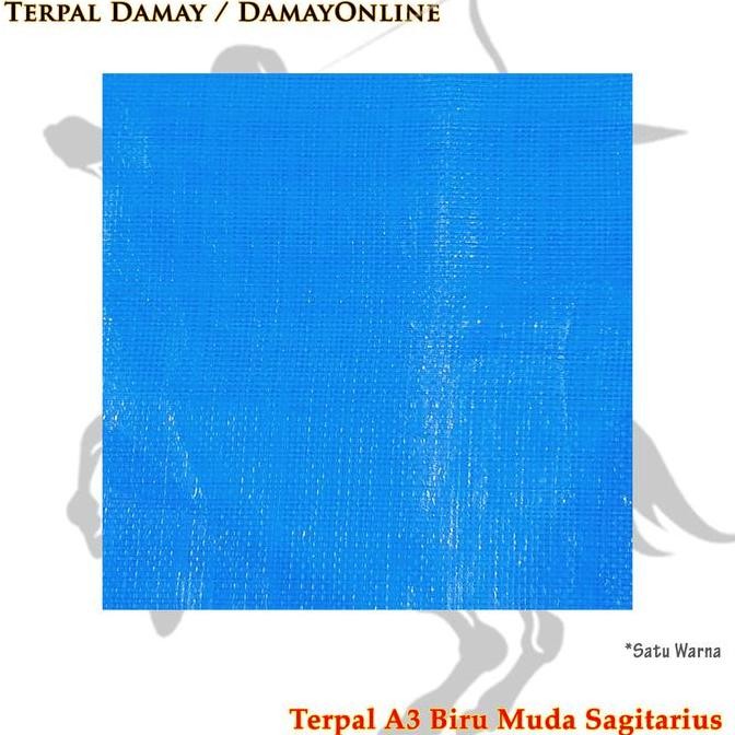 Terpal Rol A3 Sky Blue Korea Sagitarius ( Harga / Rol )