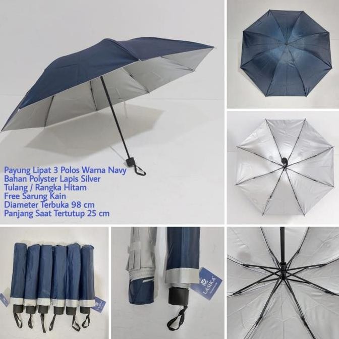 Payung Nagoya 026/Payung Lipat 3 Nagoya 026/Payung Polos/Payung Kecil