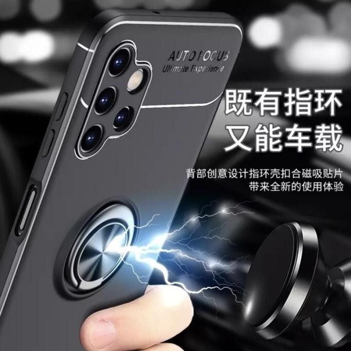 Ready  PREMIUM Case Samsung A23 Ring Focus Armor SoftCase Casing Galaxy A 23