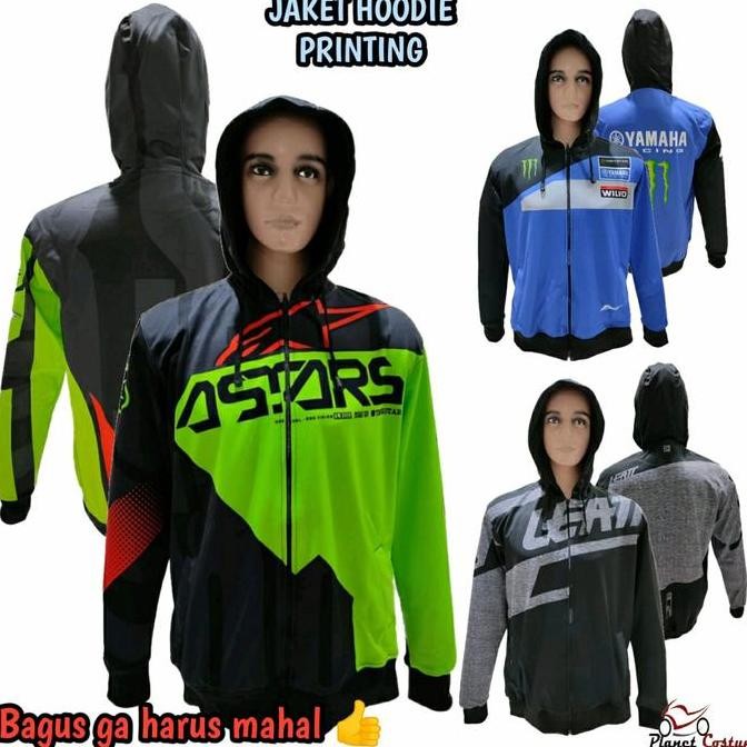 Pcj1 Jaket Motocross Printing Motif Terbaru Motor Trail Cross Jersey Dh
