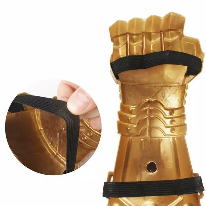 Ready  Mainan Anak IRON MAN NANO GAUNTLET / INFINITY GAUNTLET (Merah)