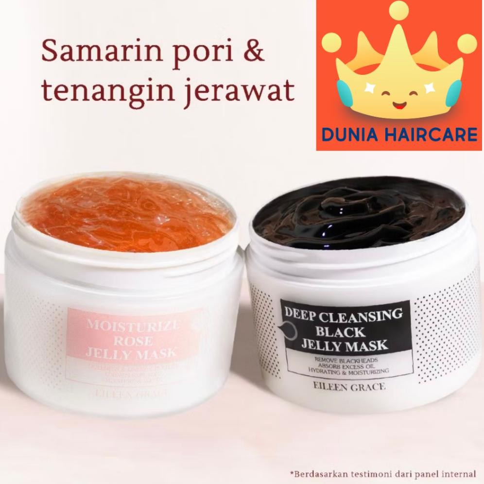 EILEEN GRACE Rose / Black JELLY MASK 300ml | Masker Wajah