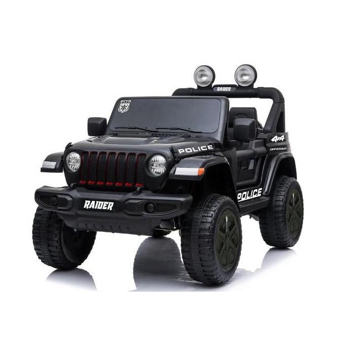 Mainan Mobil Aki Jeep Yukita 938 Polisi - 12 Volt