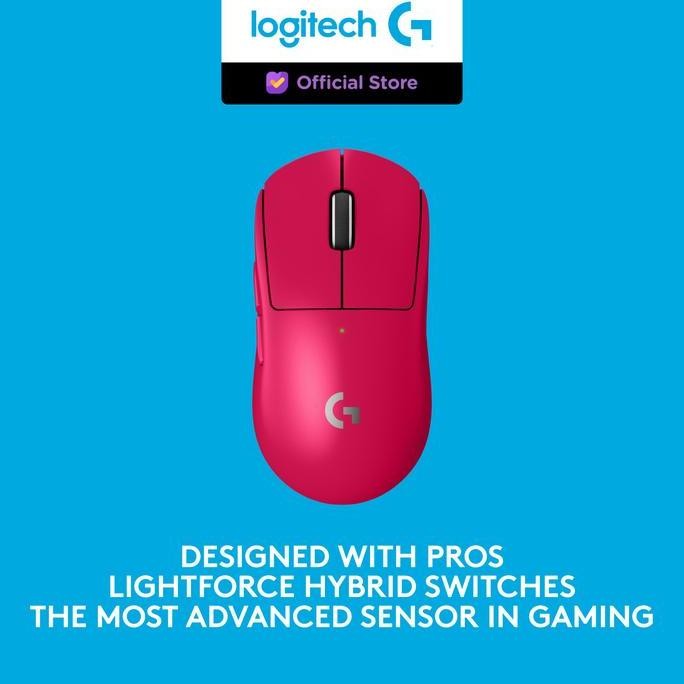 Logitech G Pro X Superlight 2 Mouse Gaming Wireless E-Sports - Magenta