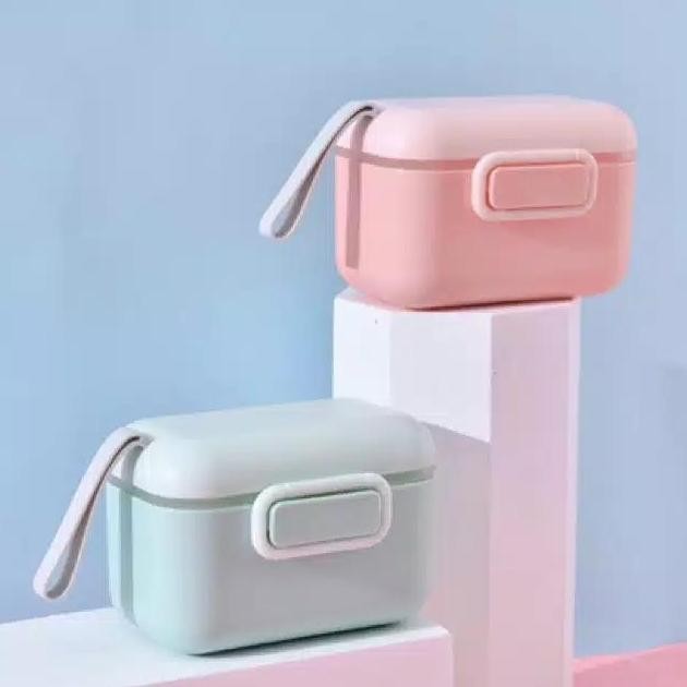 Small)Kotak Penyimpanan Susu Bubuk/Toples Utk Susu Bubuk/Tempat Penyimpanan Kotak Susu Bubuk