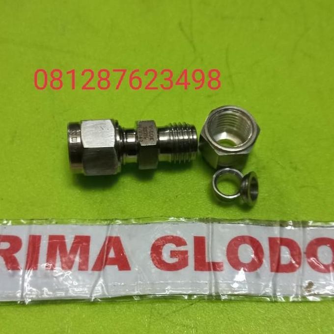 Union Connector Stainless 316 1/8Od/Union Connector Ss316 V-Lok 1/8Od