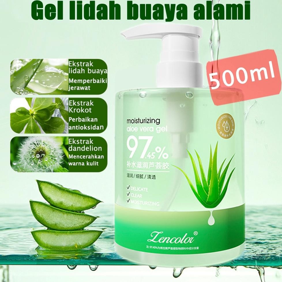 Gel Lidah Buaya Botol Besar Melembabkan Mendalam Gel Lidah Buaya Melembabkan Kulit Terbakar Sinar Ma