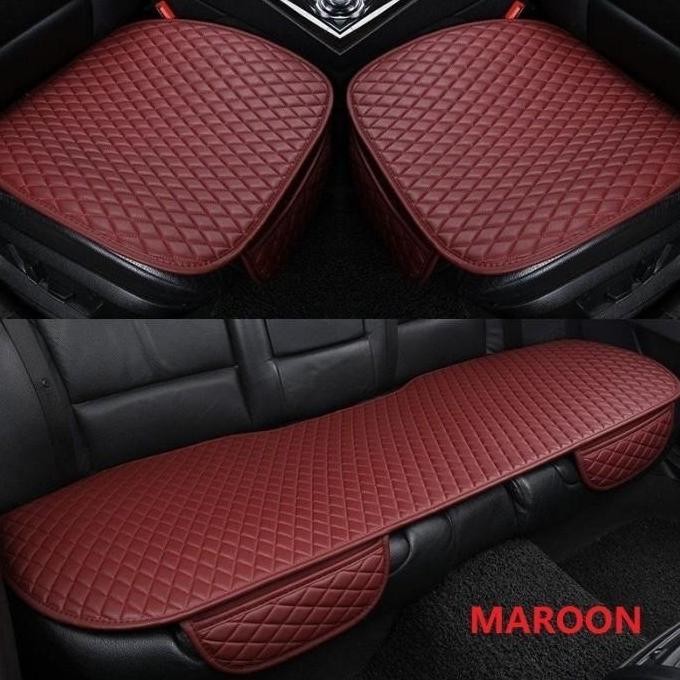 Mitsubishi Pajero Sport Seat Cover Leather Kursi Jok Mobil 3 Baris