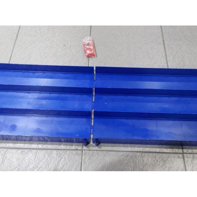 TRACK LURUS 3 JALUR (IMAGE) BIRU