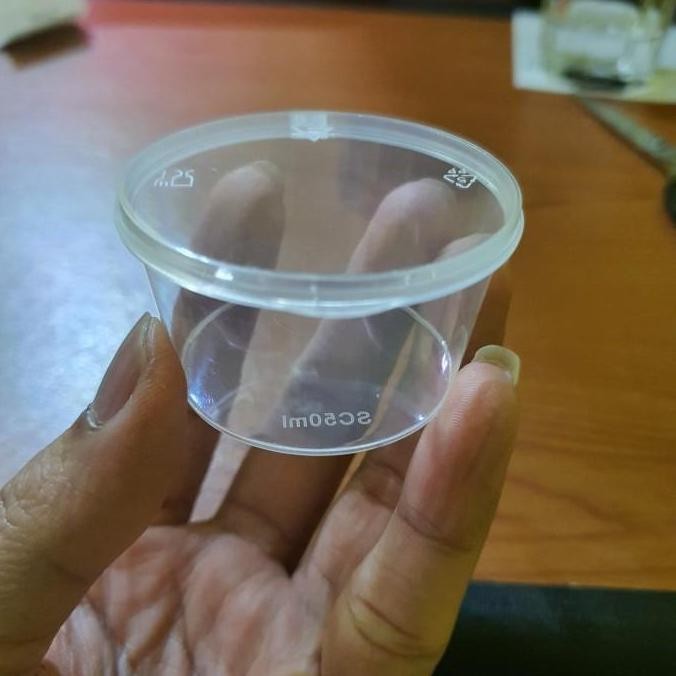 (Good) CUP SAUS TUTUP SAMBUNG 50ML / CUP SAUS SAMBAL 50ML / CUP SAOS SAMBAL