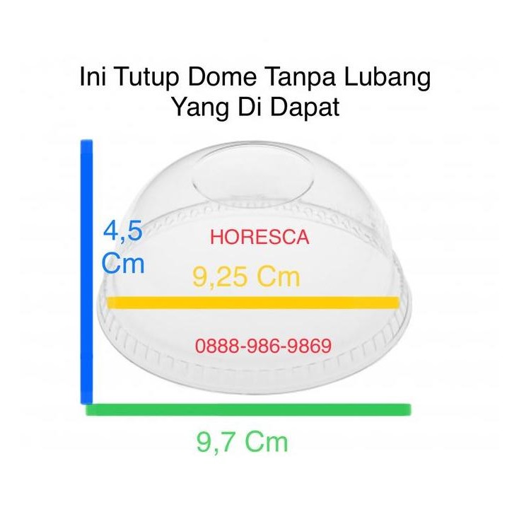 Cup Puding / Snack Cup Sip 150 Ml + Tutup Dome Tanpa Lubang @50 Pcs