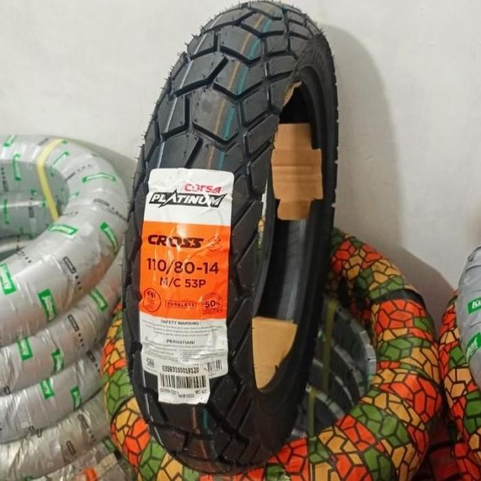 Ban Motor Matic Ring 14 Corsa Cross S 110/80-14 Tubeless