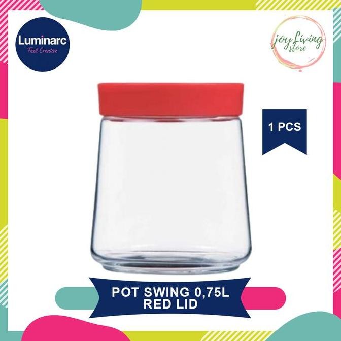 Toples Murah Tempat Kue Luminarc Pot Swing 0.75L
