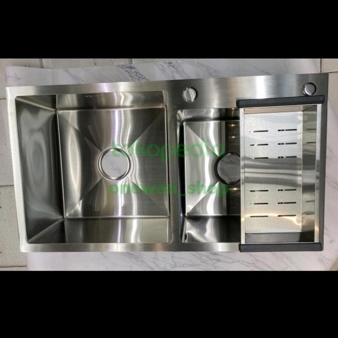 Bak Cuci Piring 2 Lubang 8245 | Kitchen Sink Onan 2 Lubang
