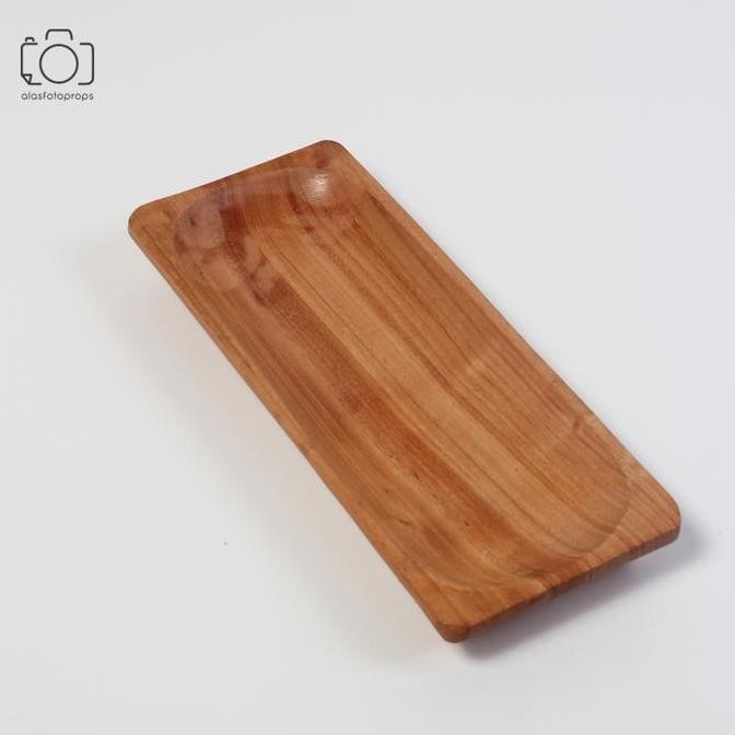 (Good) Piring Sushi Kayu / Piring Kayu Persegi Panjang / Sushi Plate