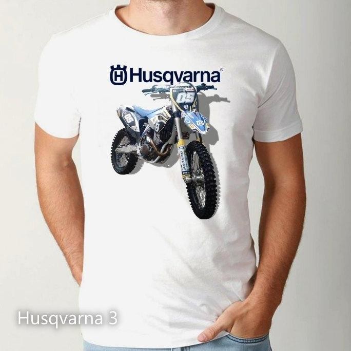 Baju Kaos Motocross Trail Husqvarna 3 Kaos Motor Trail