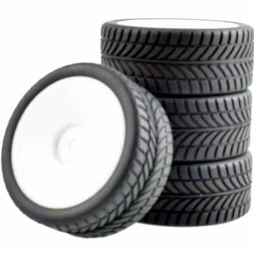 1Pcs Velg + Ban Onroad Touring Rc 1/10 Tm Hsp Kyoso Wltoys Sakura Lrp