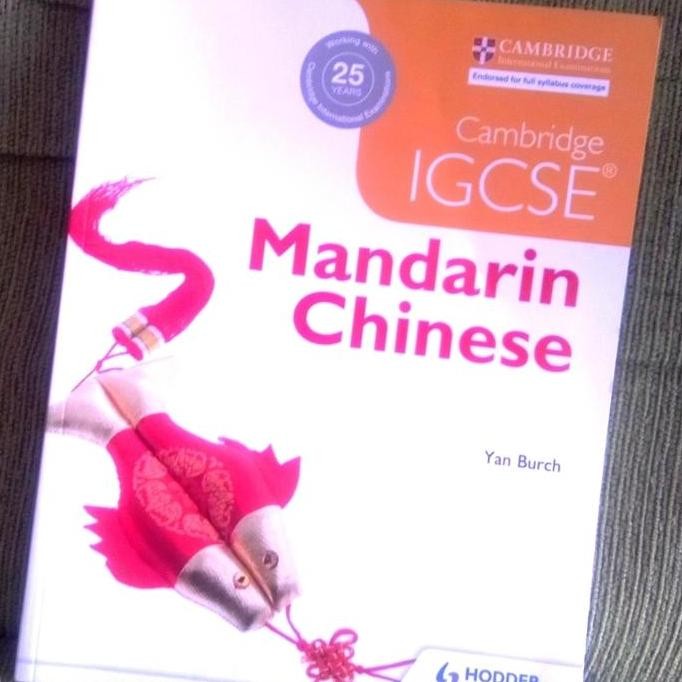 PROMO buku original cambridge IGCSE mandarin Chinese isbn : 9781471890253