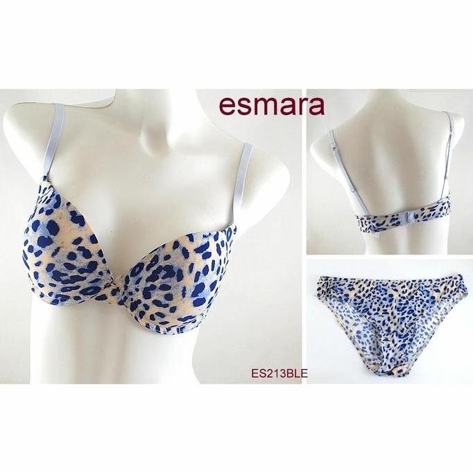 BRA SET ESMARA LEOPARD SEXY (VICTORIA SECRET MACAN LASENZA LULUDI H&M