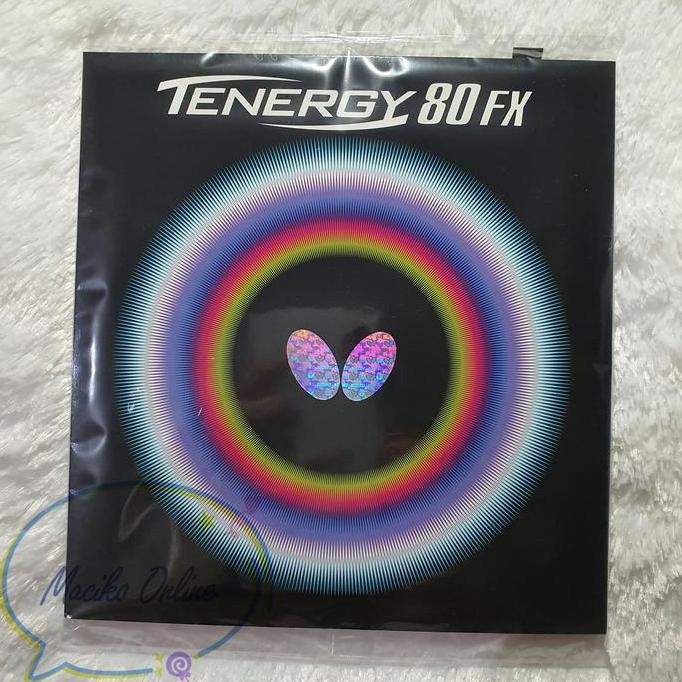 HARGA DISC - Tenergy 80FX 2.1mm~ Karet Bet Pingpong Butterfly Tenergy 80FX