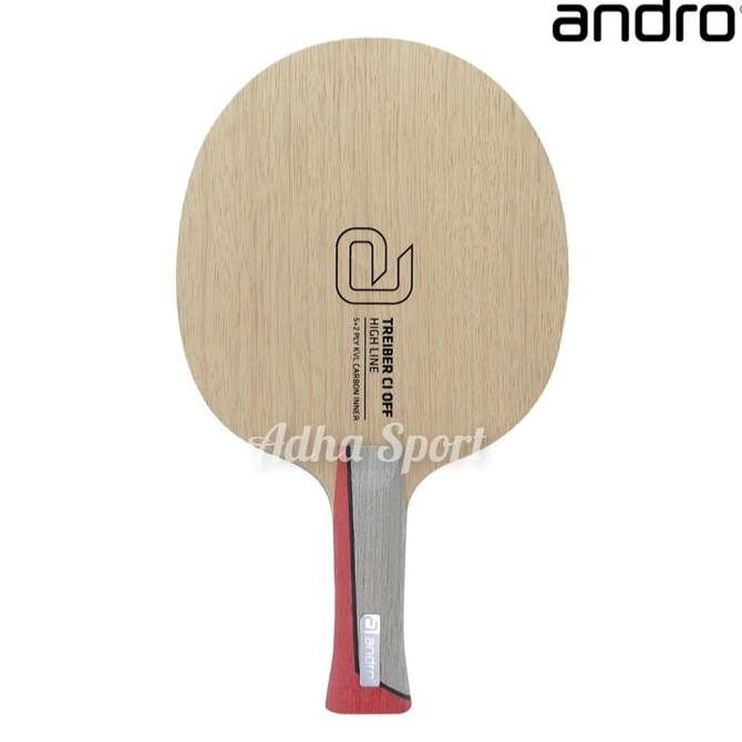 Andro TREIBER CI OFF Kayu Bet Pingpong Blade Tenis Meja Original
