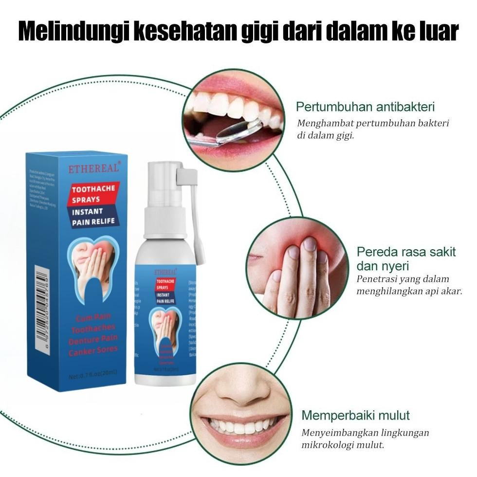 Obat Sakit Gigi 30Ml Obat Sakit Gigi Berlubang Semprot Untuk Sakit Gigi Gusi Bengkak Nyeri Gusi Saki