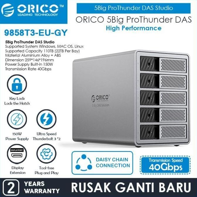 ORICO Big RAID / Pro RAID DAS Solution / DAS Studio / ProThunder 2bay 4bay 5bay MultiBay HDD Enclosu