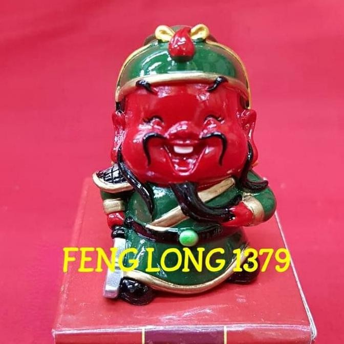 Patung Guan Yu | Patung Guan Gong Fiber Mini | Patung Miniatur Guan Yu