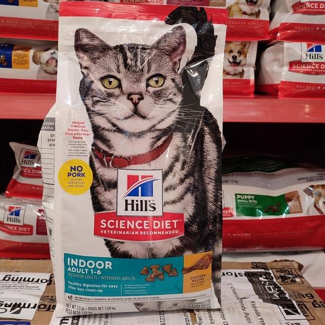 Hills/ Science diet feline indoor 1.58 kg