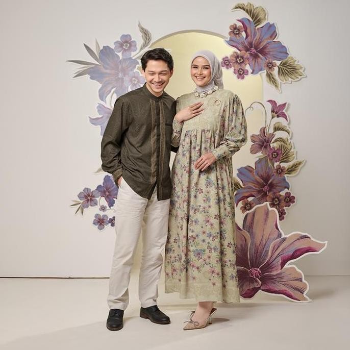 PROMO DISKON - ZM Zaskia Mecca - Couple Set 2 - Alkisah - Edisi Timun Mas Baju Gamis