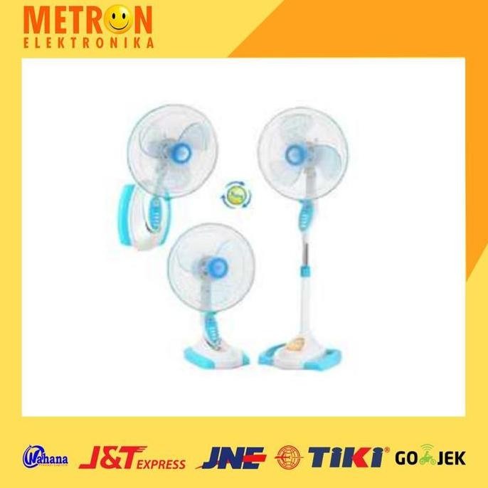 MASPION F-1624 S STAND FAN 16" / KIPAS ANGIN 3 IN 1 F 1624 S / F1624S