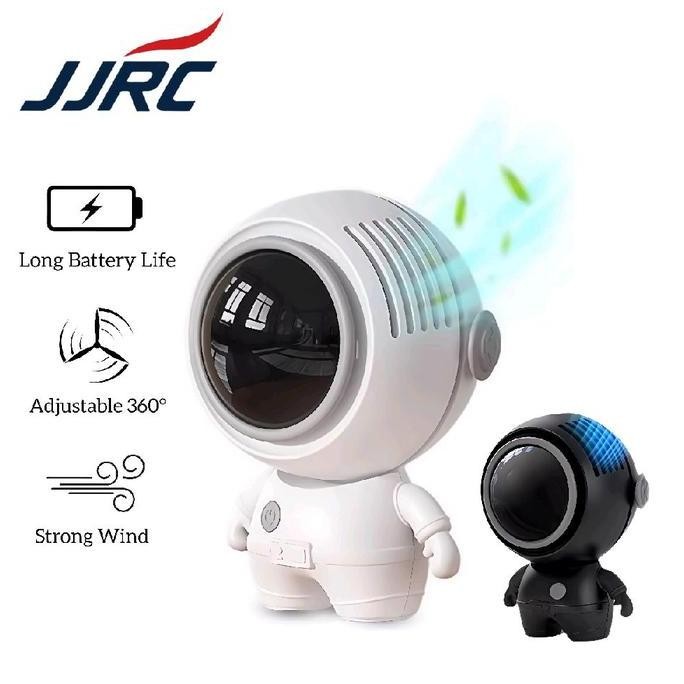 Kipas Angin Mini Portable Astronot Kipas Gantung Leher USB Fan Kecil
