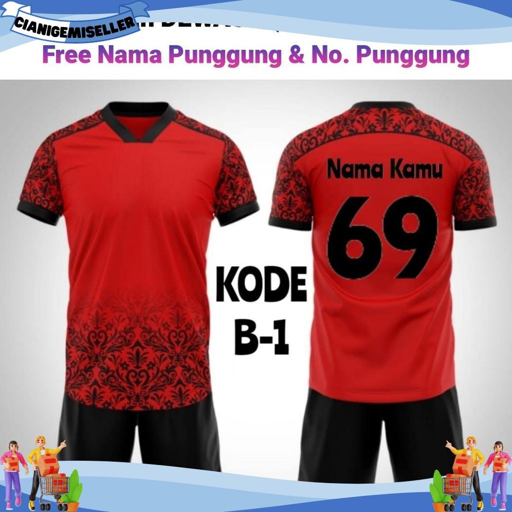 Viral Baju Bola Dewasa XXL | Jersey Futsal XXL | Baju Bola Pria XXL | Setelan Sepakbola Badminton da
