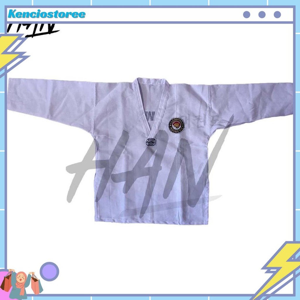 Super [Standar Anak] Baju Dobok Taekwondo Anak untuk Pemula Kualitas Standar