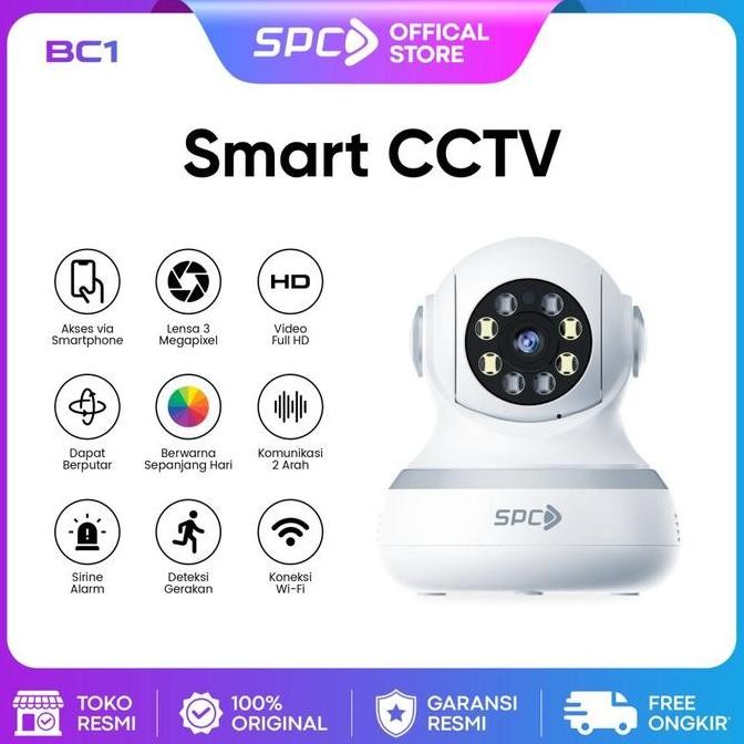 BEBAS ONGKIR - IP CAM CCTV TUYA IP CAMERA BABYCAM FULL HD 1080P 3MP SPC SMART BC1