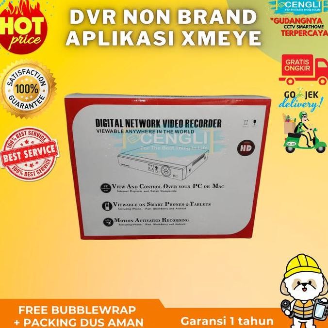 TERLARIS - DVR 8 CHANNEL 5 MP APLIKASI EXMEYE 8CH