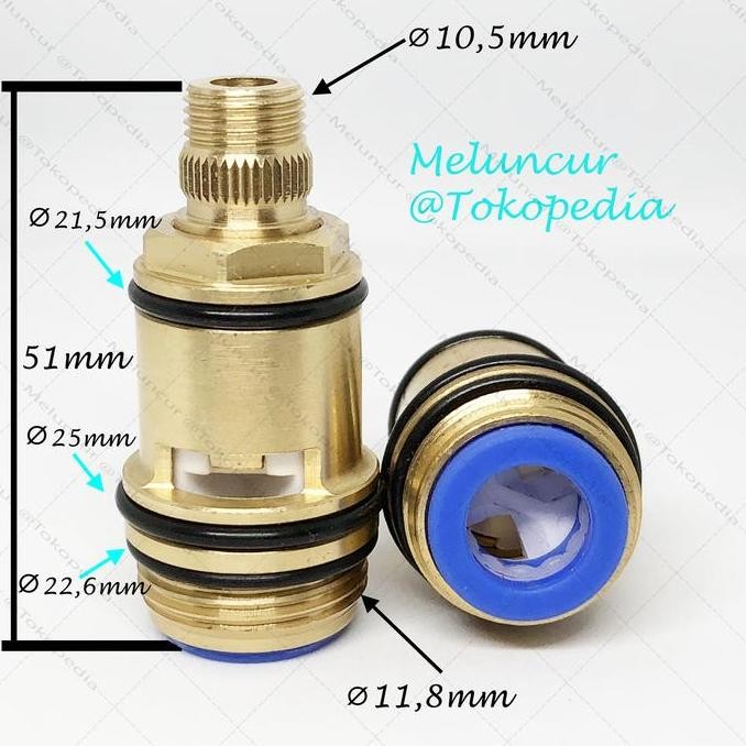 .........] Spindle Kran keran jantung sparepart shower mixer Cartridge keramik