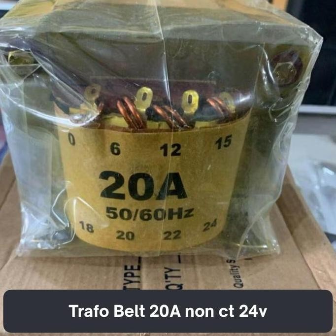 ] Trafo belt 20A non ct 24v | transformator 20 A belt nonct 24 v