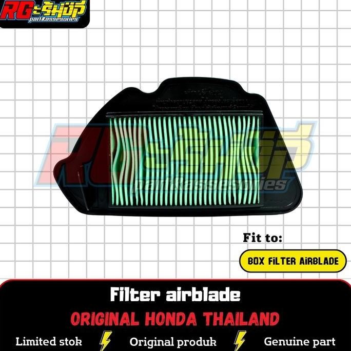 Filter/Saringan Udara Honda Click-I 110/Airblade Ori Honda Thailand Premium