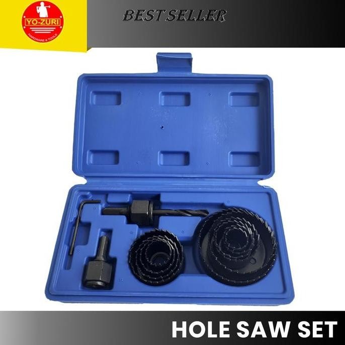 NEW - *ORI* MATA BOR | HOLE SAW| PELUBANG KAYU | HOLE SAW SATU SET