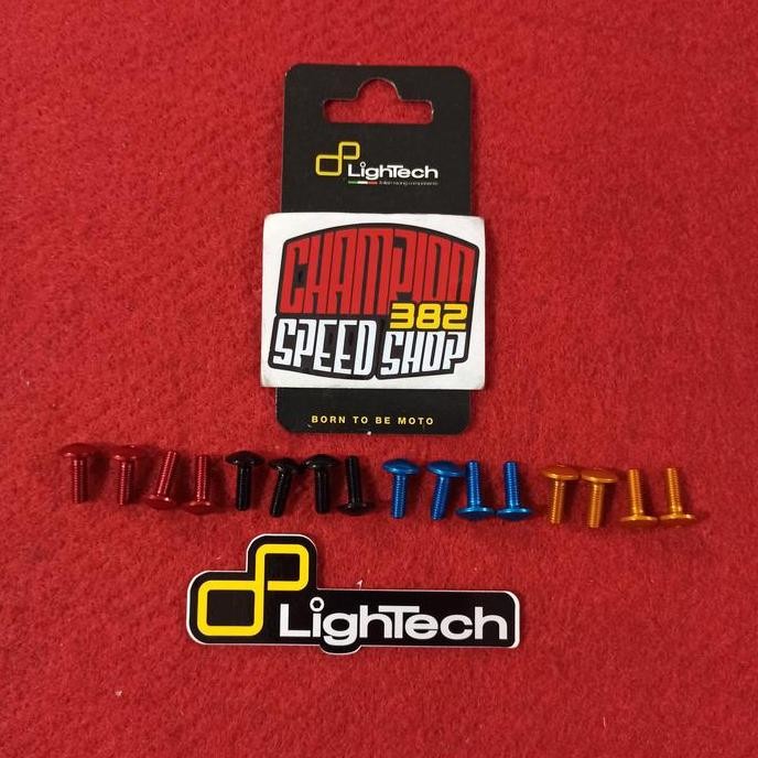 Baut Windscreen Windshield Lightech Ori Italy Honda Cbr 250Rr Cbr250Rr Promo