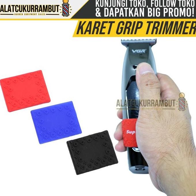 Grip Trimmer Karet Gripper Trimmer Anti Slip Detailer Trimmer Rambut