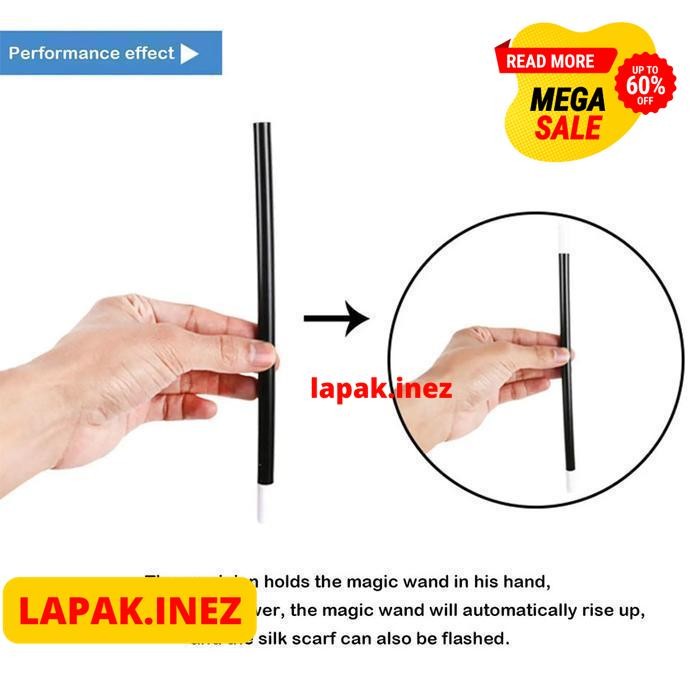 MAGIC WAND TONGKAT PESULAP SIHIR SULAP AJAIB PESTA ULANG TAHUN BY INE'Z COLLECTION