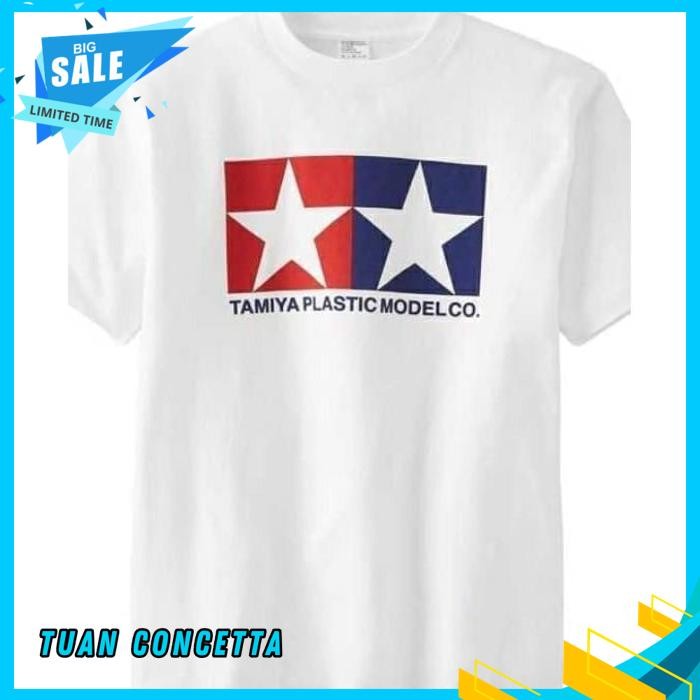 KAOS TSHIRT BAJU OBRAL MURAH COMBED 30S DISTRO TAMIYA PLASTIC MODEL CO PLASTIK POLOS CUSTOM MOBIL IN