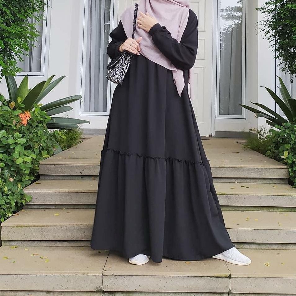 Jovinna Gamis Maxi Dress Muslim Wanita Baru