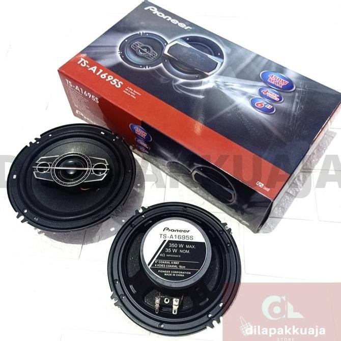 BEBAS ONGKIR - Speaker Pintu Mobil Pioneer TS-A1695S Speaker Coaxial 6 Inch Pioneer
