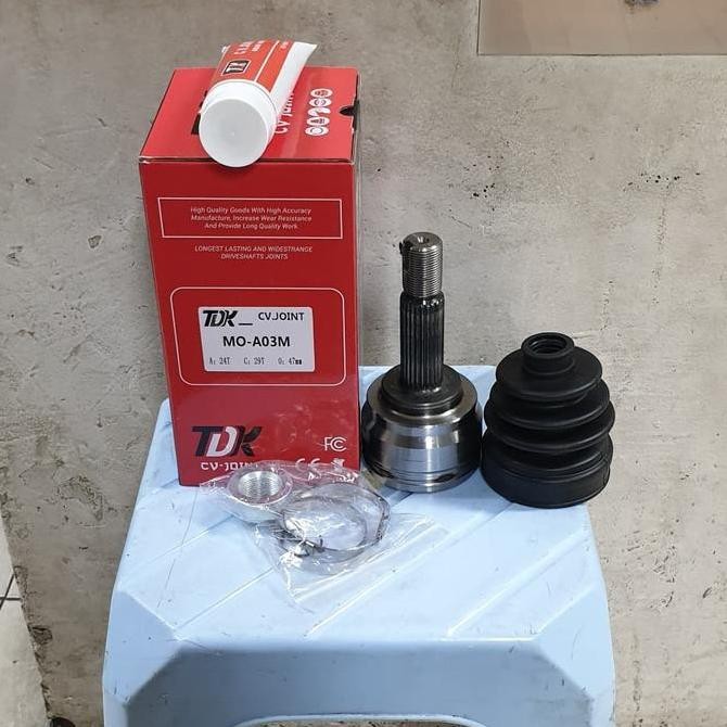 CV joint luar Mirage manual