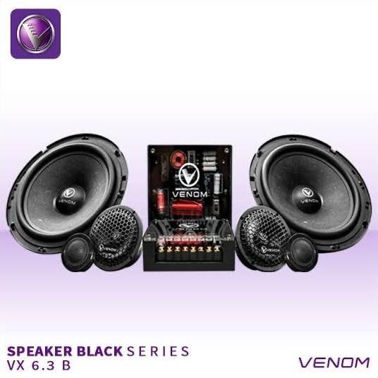 Speaker 3way VENOM BLACK
